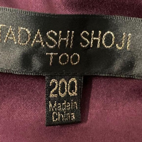 NWT Corded Embroidery on Tulle ¾ Sleeve Gown - Picture 10 of 15